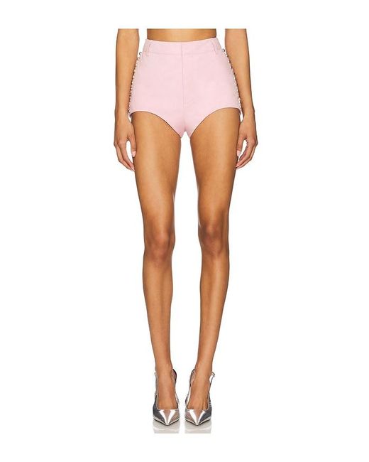 retroféte White Sabine Suede Short