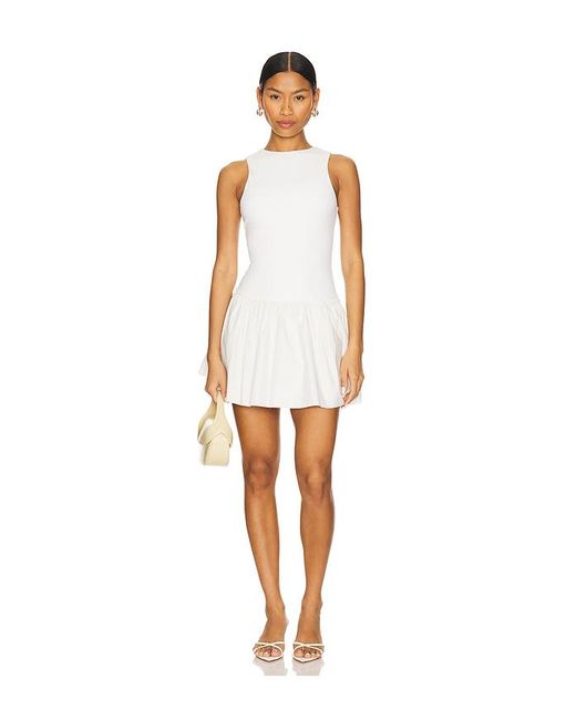 MORE TO COME White Beryl Mini Dress