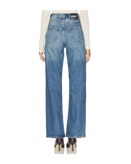 Dr. Denim Blue Echo Straight Jeans