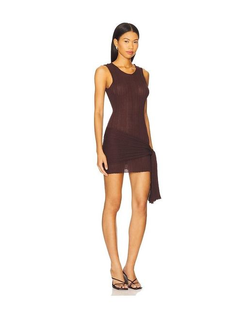 Lioness Brown X Revolve Soleil Mini Dress