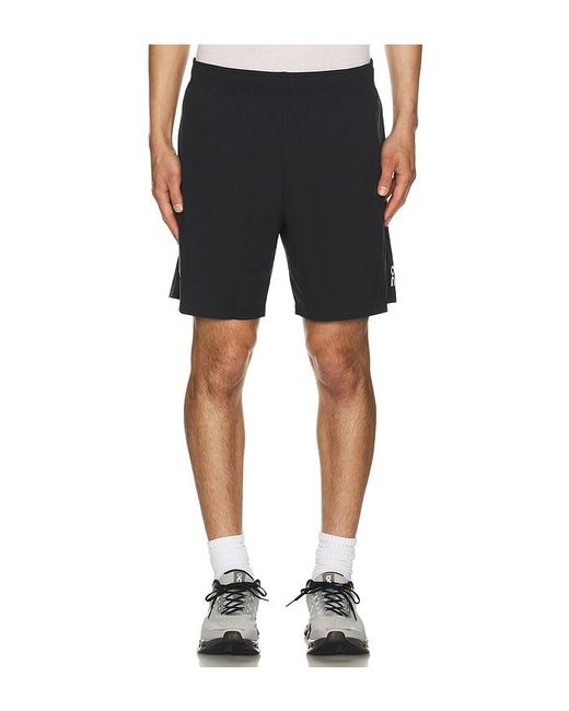 On Shoes Black 7 Core Shorts for men