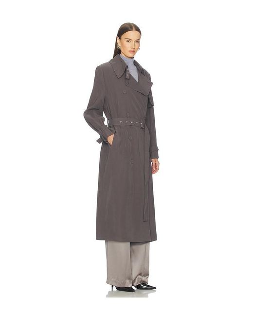 The Sei Multicolor Structured Trench Coat