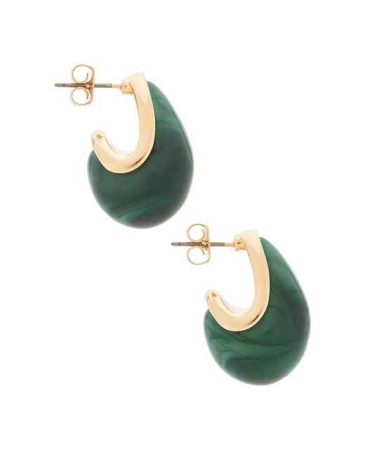Lovers + Friends Green Devon Earrings