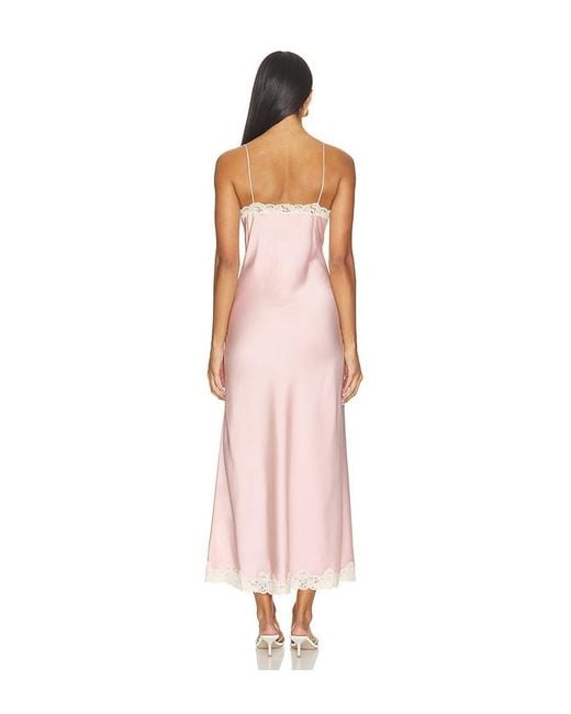 LoveShackFancy Pink Lomira Dress