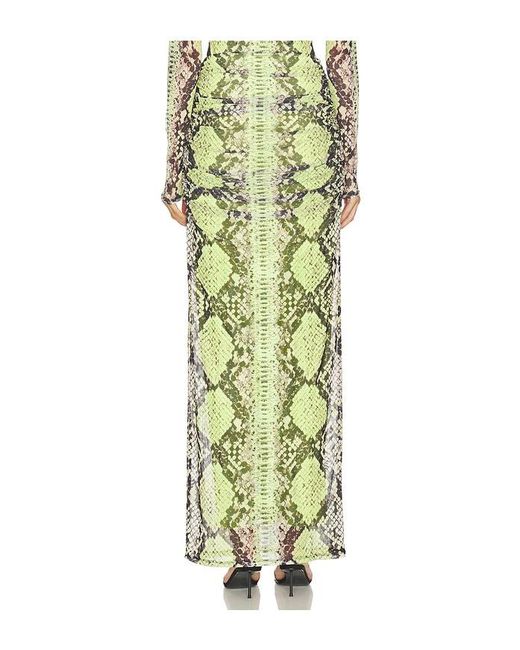 AFRM Green Bevin Skirt