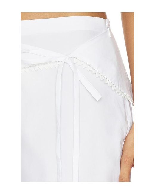 L'academie White 'Academie Marithe Pant