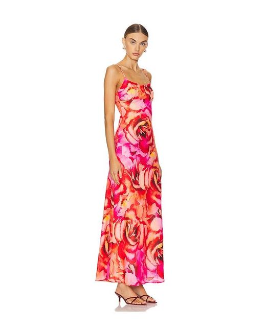 MORE TO COME Red Zay Maxi Dress