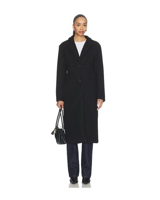 ALL THE WAYS Black Whitney Coat