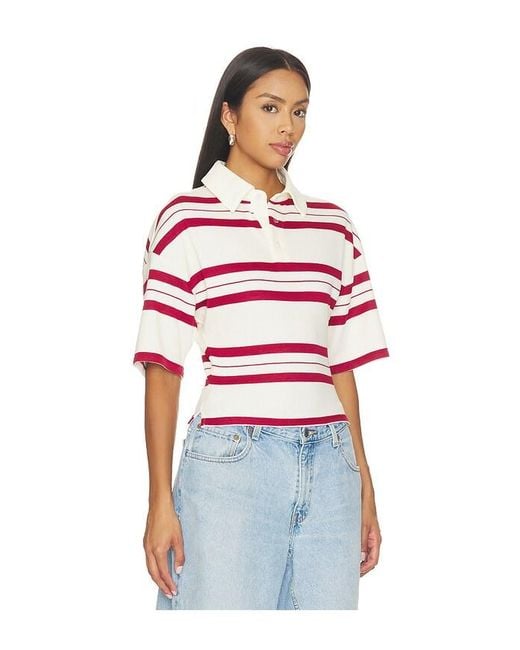 Lovers + Friends Red Berlinda Top