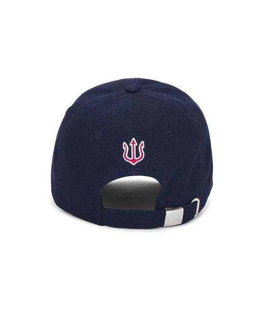 VERUTUM Blue Lettering Cap for men