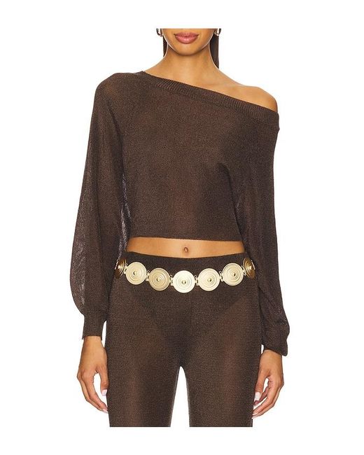 YELLOW THE LABEL Multicolor Marbella Belt