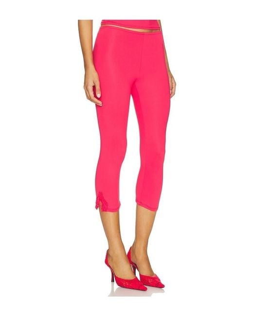 Only Hearts Pink Capri Leggings