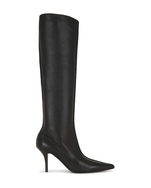 Magda Butrym Black Leather High Boot