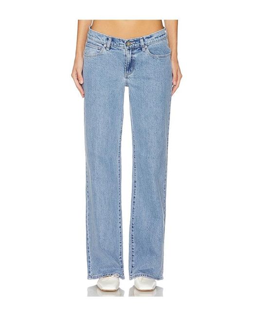 A.Brand Blue Wide-Leg Denim Jeans