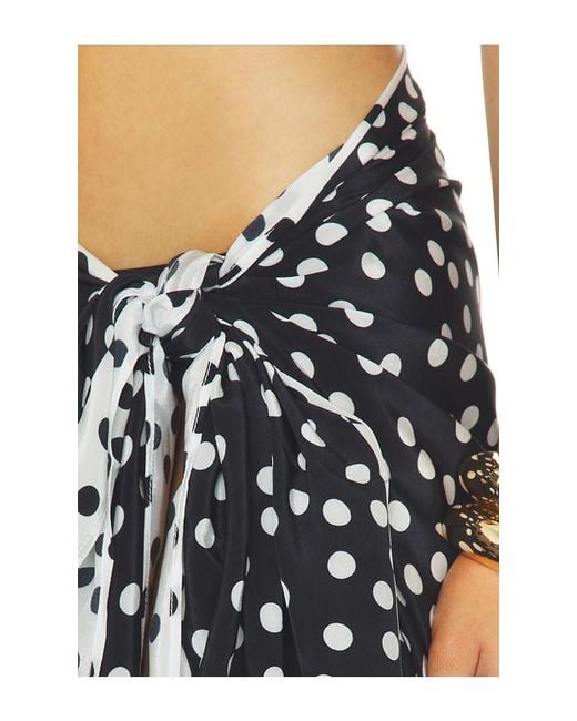 Leslie Amon Black Sarong