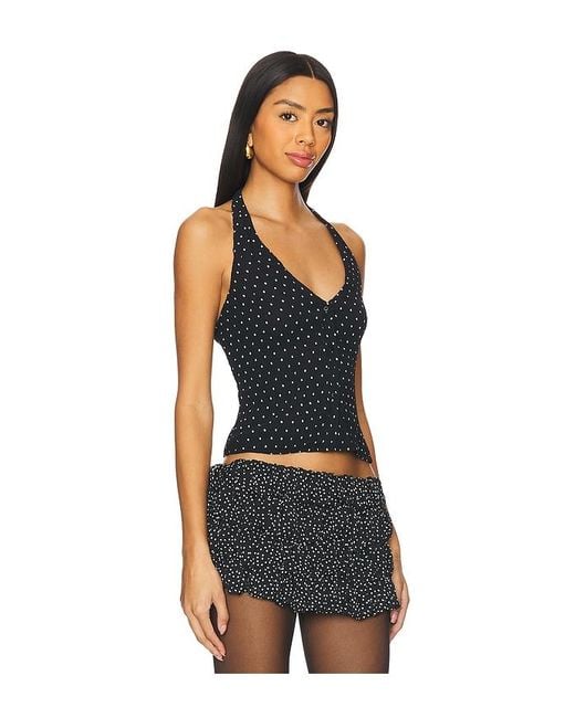 Lioness Black Brat Halter Top