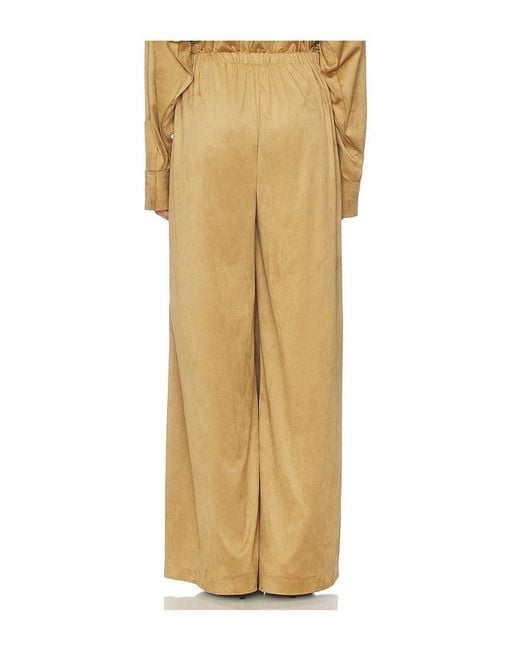 Norma Kamali Natural Pleat Pant