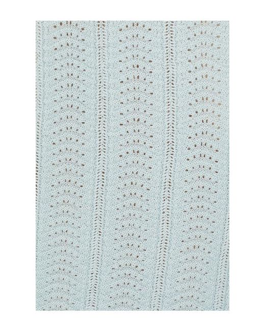Rag & Bone White Francesca Merino Short Sleeve Sweater
