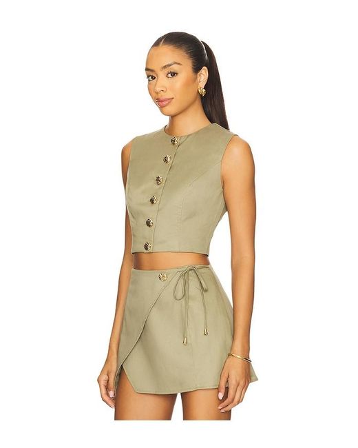 SNDY'S Green X Revolve Emilie Top