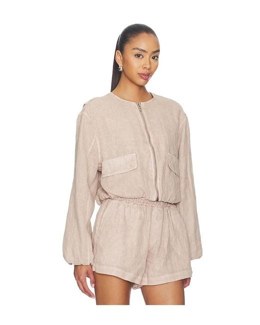 Blank NYC Natural Long Sleeve Jacket