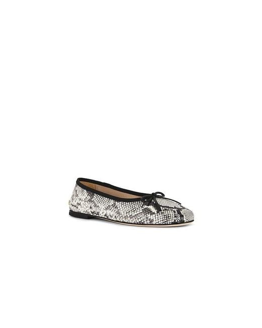 Anine Bing White Jamie Flat