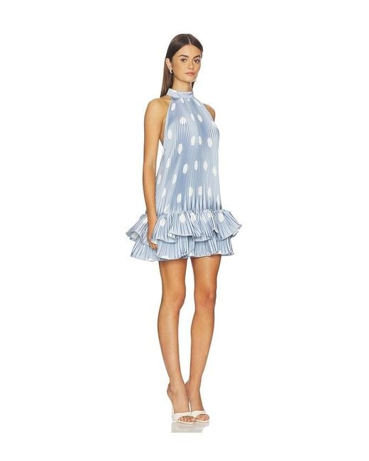 L'idée Blue Soleil Mini Dress