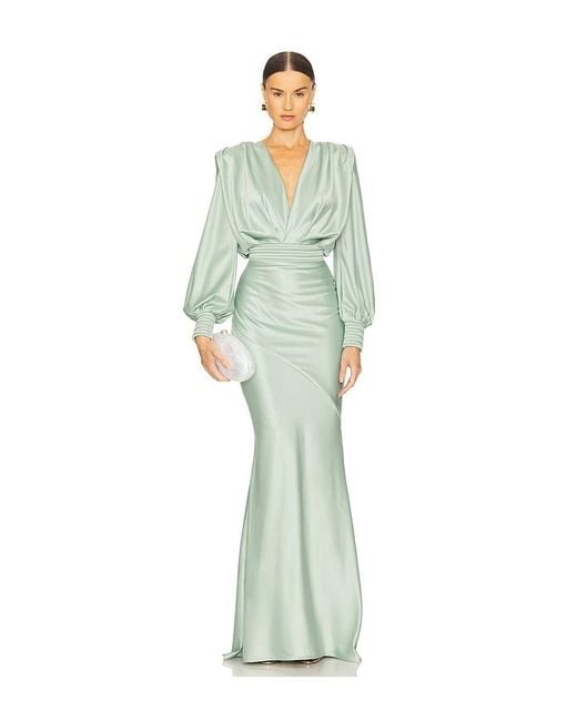 Zhivago Green Betsy Long Dress