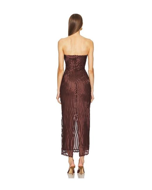 Michael Costello Multicolor X Revolve Opal Midi Dress