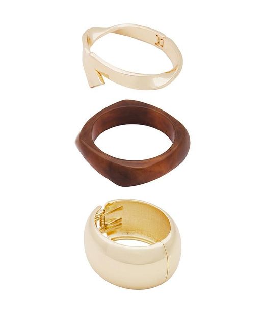 petit moments Brown X Revolve Party Cuff Set