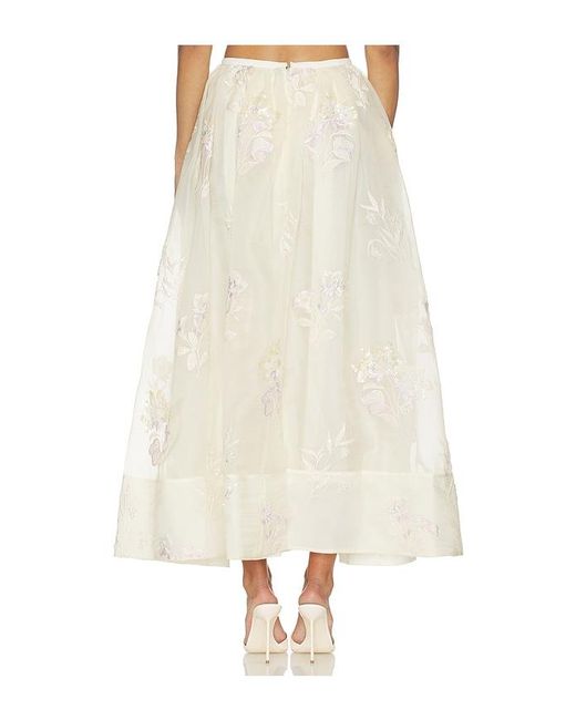 SAU LEE Natural Valentina Skirt