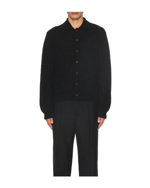 Our Legacy Black Evening Polo for men