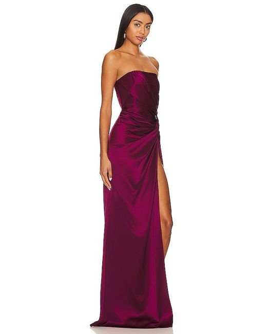 SAU LEE Purple Hera Gown