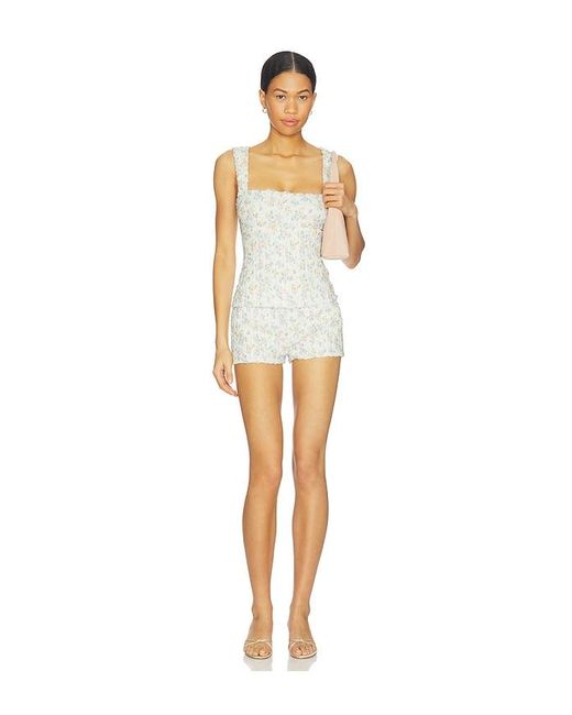MAJORELLE White Lilia Top