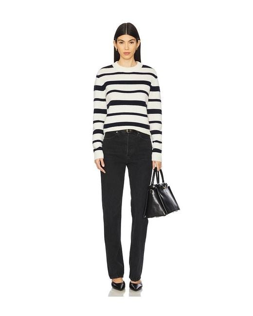 AEXAE White Cashmere Crew Neck Jumper