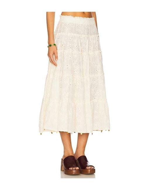 Siedres Natural Jamie Skirt