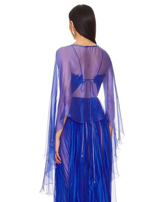 Maria Lucia Hohan Blue Mystique Cape