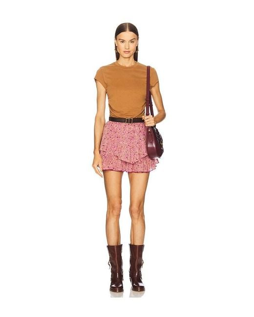 Isabel Marant Red Maelie Top
