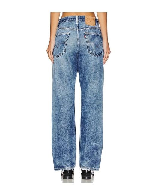 aligrace Blue Vintage Carpenter Jeans