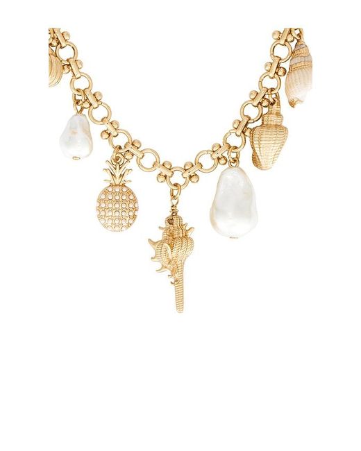 Lovers + Friends Metallic Ariel Necklace