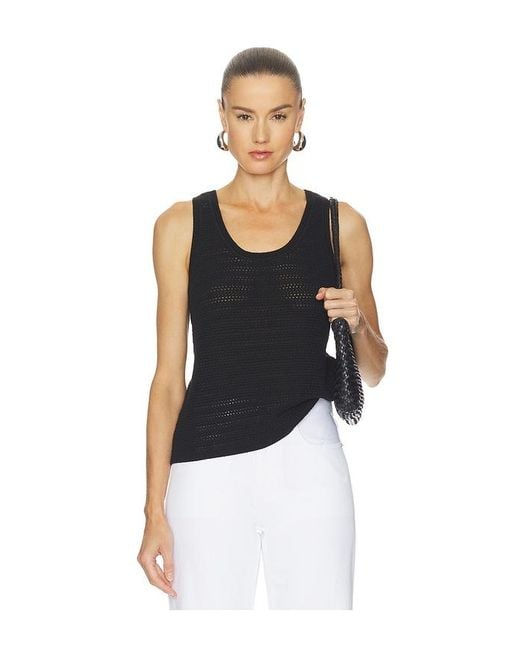 Anine Bing Blue Arie Tank