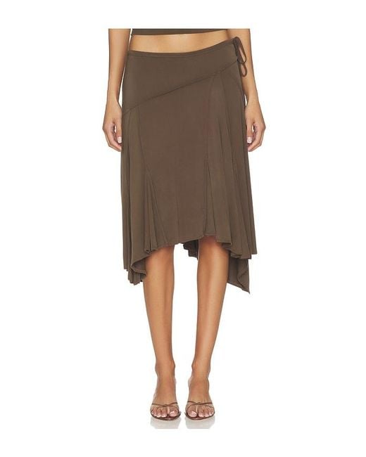With Jean Brown X Revolve Sharni Skirt