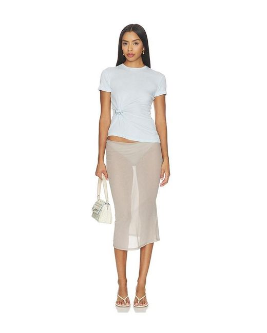 MOTHER OF ALL White Pepper Ripple T-Shirt