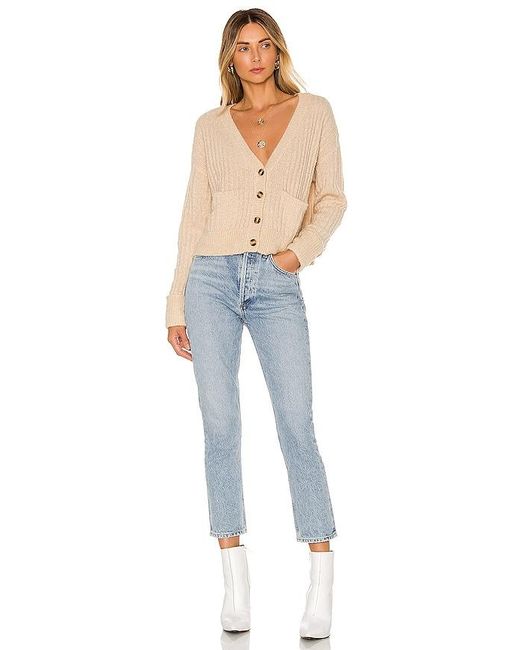 Lovers + Friends Blue Caroline Cardigan