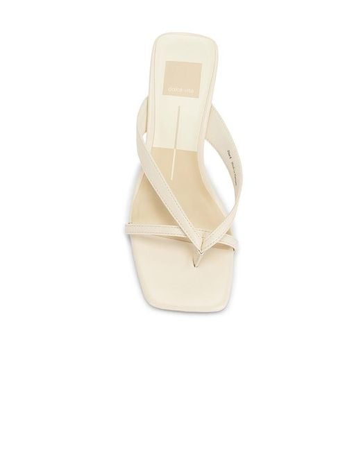 Dolce Vita White Brevel Sandal