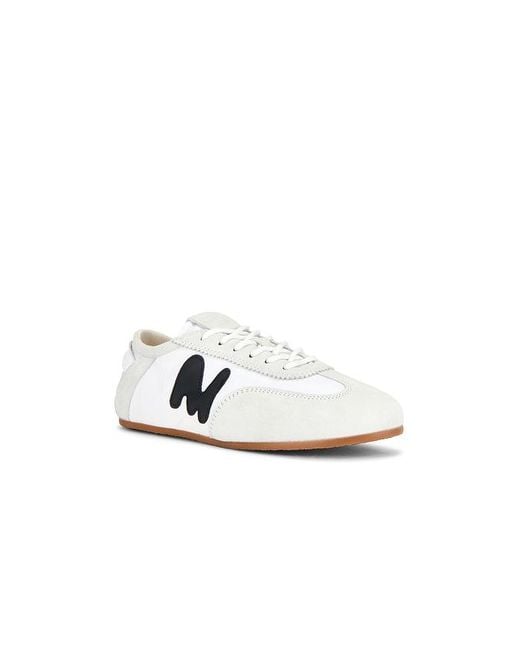 MSGM White New Retro Super Light Sneaker