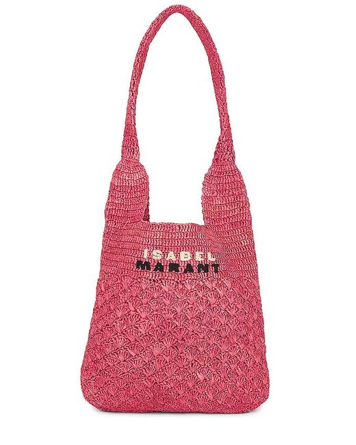 Isabel Marant Red Praia Small Tote