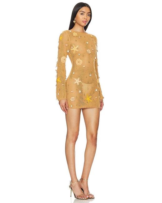 Leslie Amon Yellow X Revolve Treasure Starfish Mini Dress