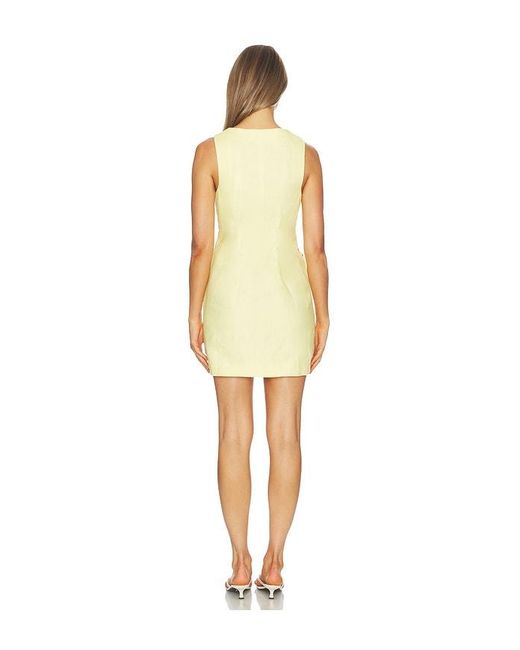 Cala De La Cruz White Kleid Rhoda