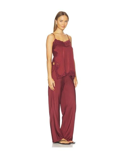 Madison The Label Red Mela Set