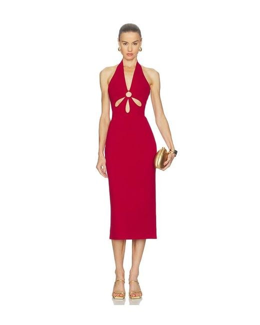 Cult Gaia Red Vinna Dress